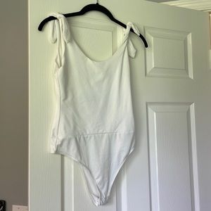 Lulus Bow Tie Bodysuit